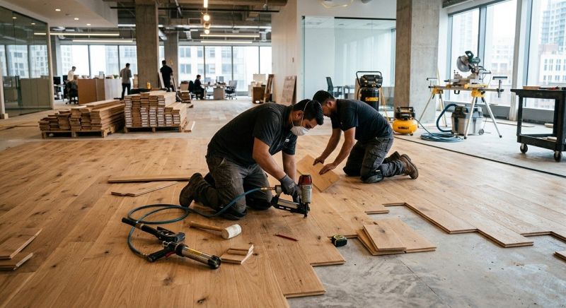 Commercial Hardwood Service in Nokesville, VA