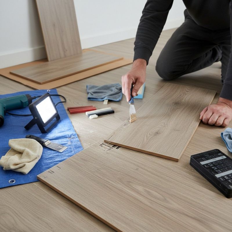 Engineered Floor Repair in Upperville, VA