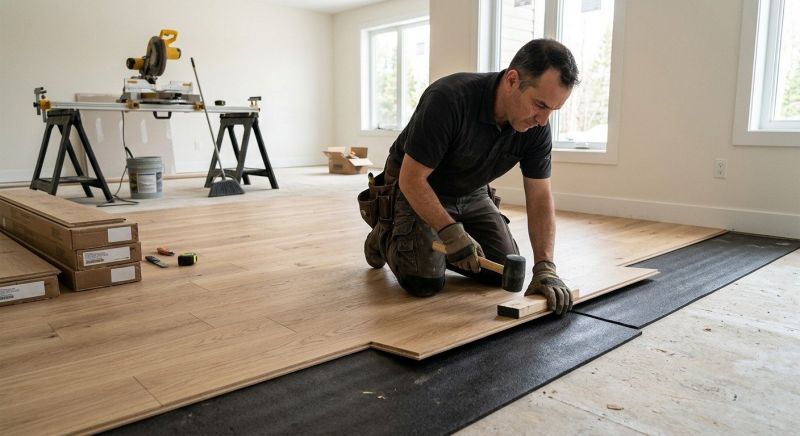 Engineered Wood Installation in Haymarket, VA