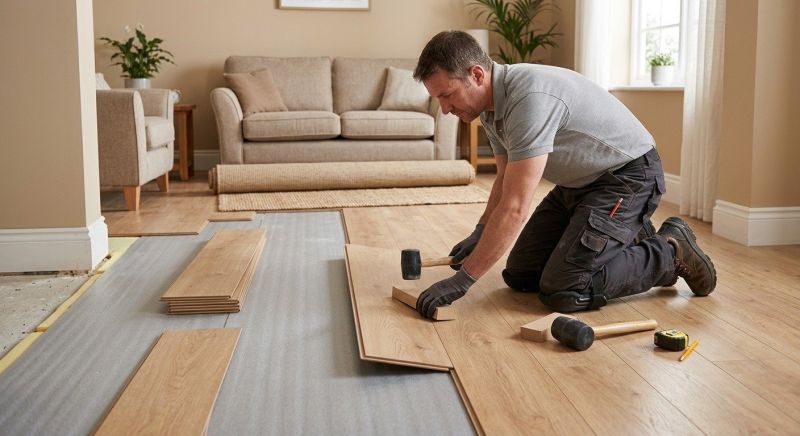 Laminate Floor Installation in Clifton, VA