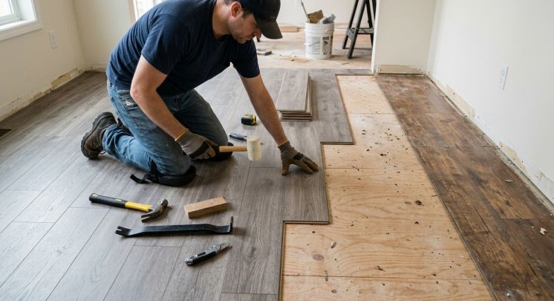 Laminate Floor Installation in Round Hill, VA