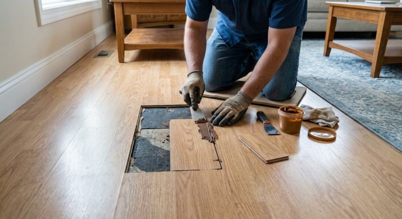 Laminate Floor Repair in Burke, VA