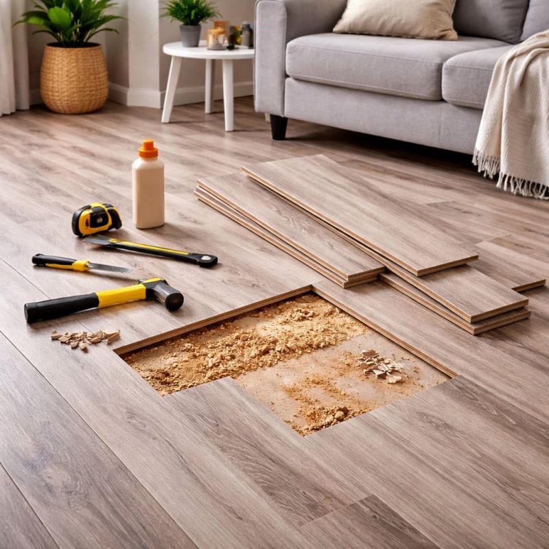 Laminate Floor Repair in Centreville, VA