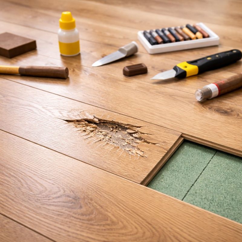 Laminate Floor Repair in Chantilly, VA