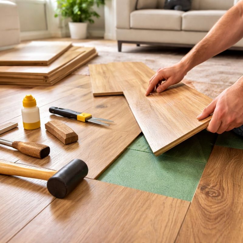 Laminate Floor Repair in Prince William County, VA