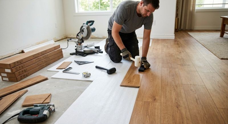 Laminate Floor Replacement in Great Falls, VA