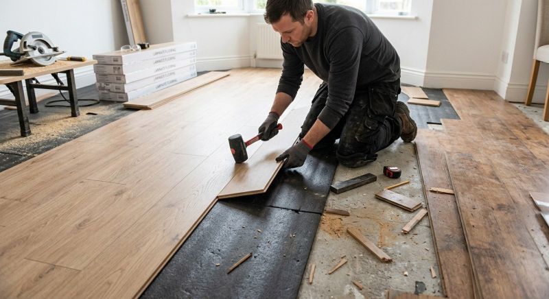 Laminate Floor Replacement in Hamilton, VA