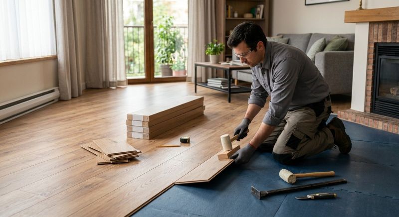 Laminate Floor Replacement in Woodbridge, VA