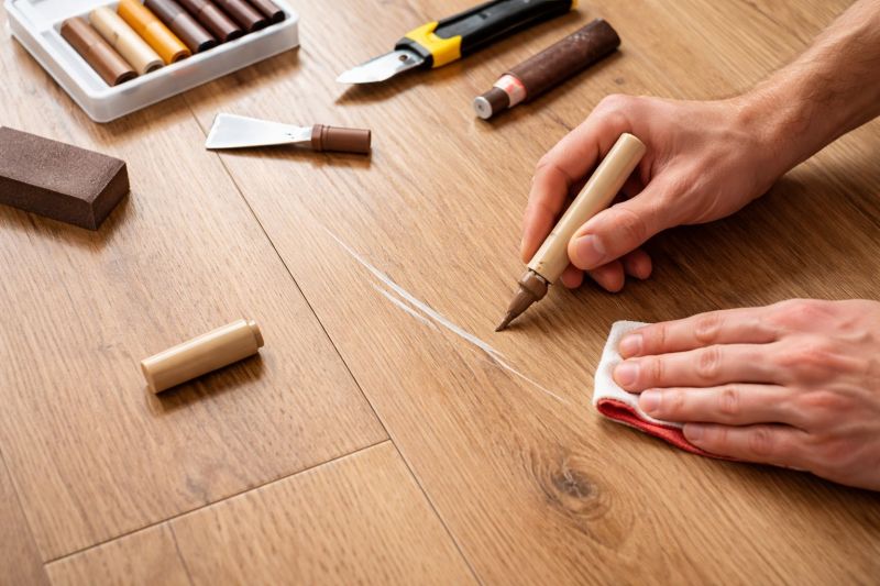 Laminate Floor Scratch Repair in Haymarket, VA
