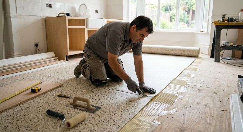 Linoleum Floor Installation in Haymarket, VA