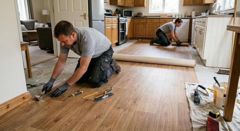 Linoleum Floor Installation in Haymarket, VA