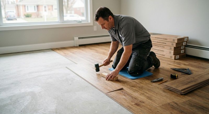 Linoleum Flooring Replacement in Haymarket, VA