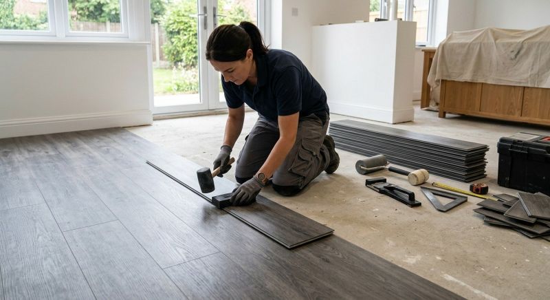 Luxury Vinyl Tile Installation in Aldie, VA