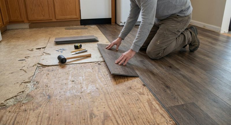Vinyl Flooring Installation in Loudoun County, VA