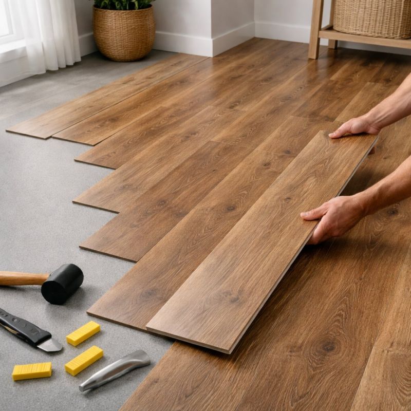 Vinyl Plank Floor Installation in Haymarket, VA